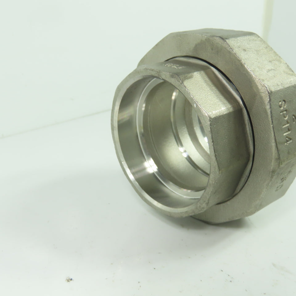 MB 304 SP114 150 2" Stainless Steel 2" Union Socket Weld