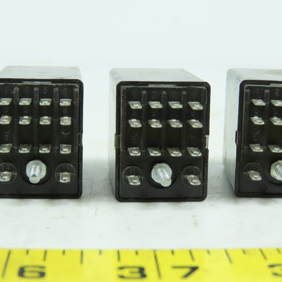 Potter & Brumfield KHAU-17D12-24 General Purpose Relays 24VDC 5A Lot of 4
