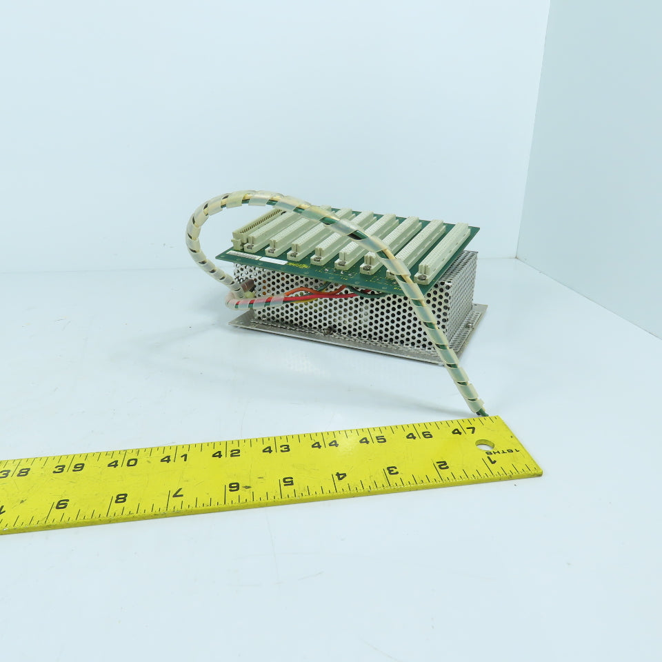 Moore Products 13817-1-2 8-Slot Backplane Rack with Power Supply WI60-341-01/CX