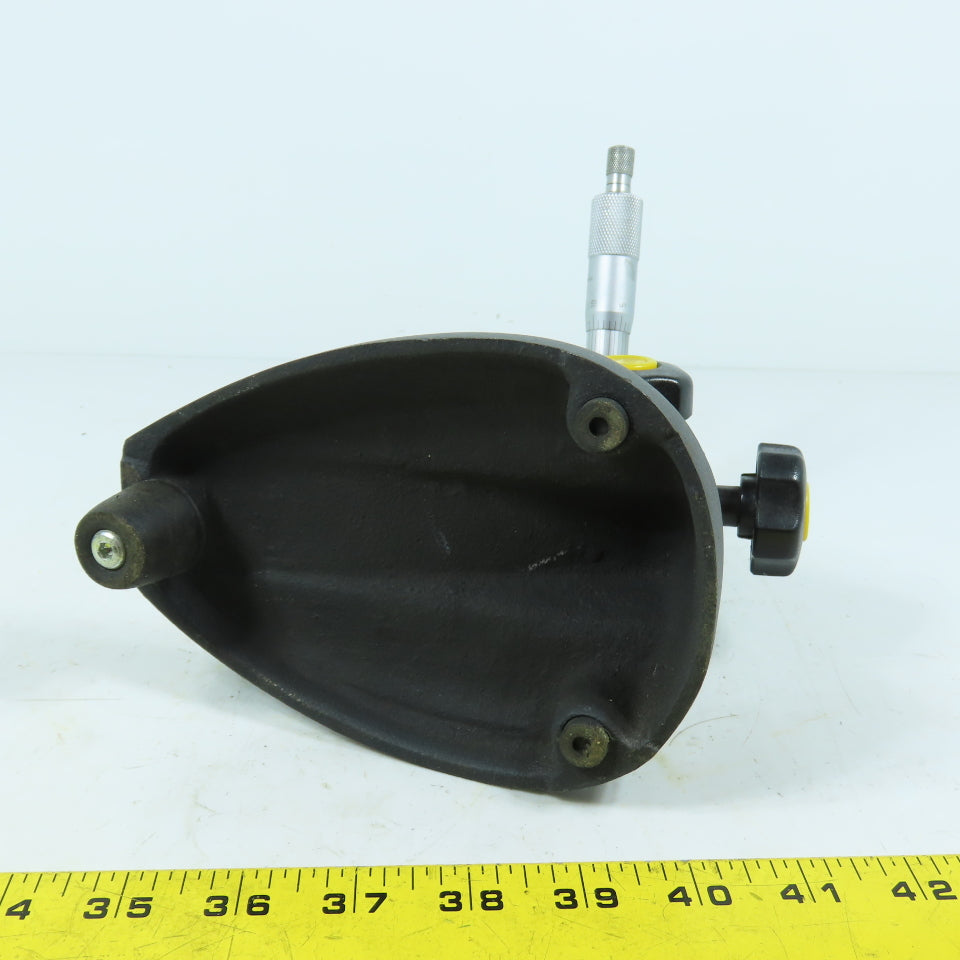 0-1" Bench Micrometer Mechanical Counter W/ Adjustable Stand