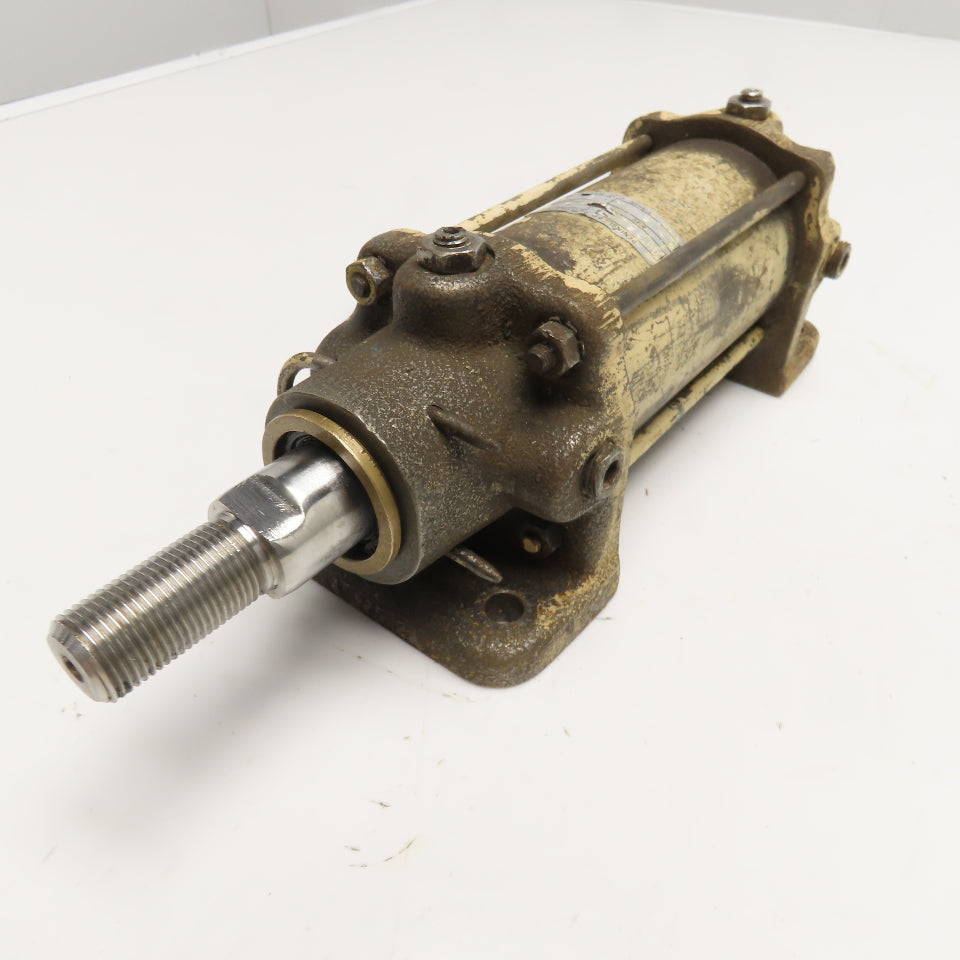 Peninsular 2-1/2" Bore x 3" Stroke Double Acting Foot Mount Air Cylinder