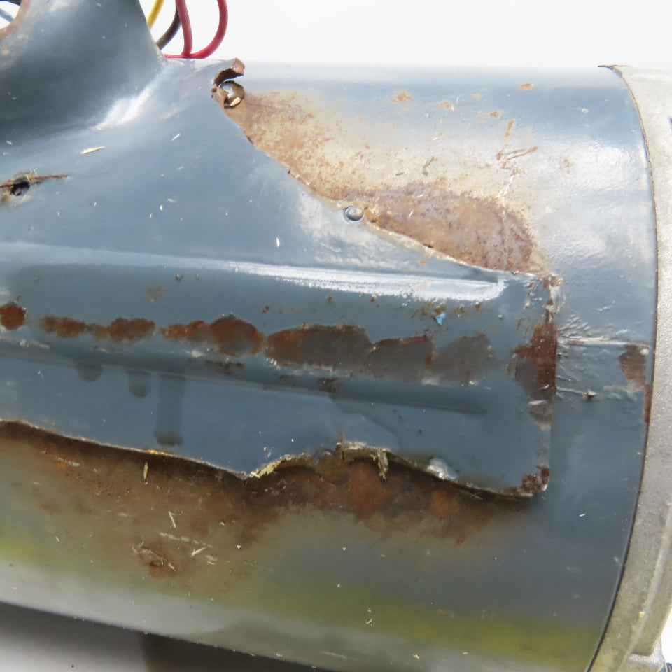 General Electric 5K49UN8121A 2Hp 1725RPM 230/460V 3Ph AC Motor Damaged Tested