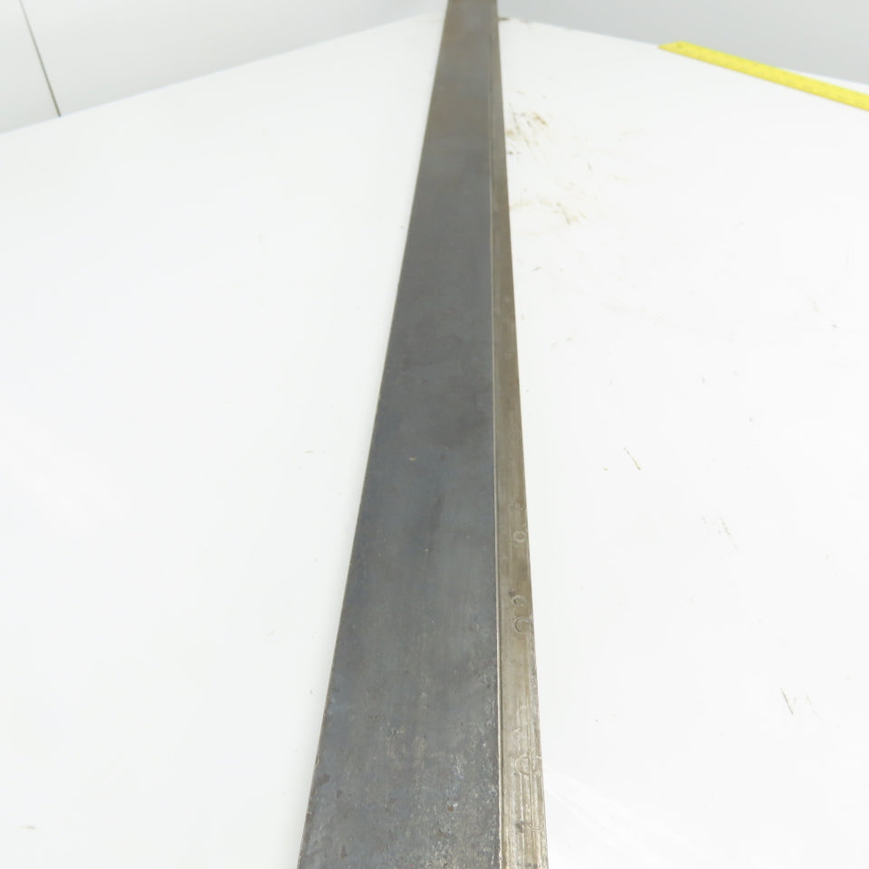 77-5/16" Long Press Brake 90° V-Forming Angle Die Block 1/2" Tang 3-1/4" Tall