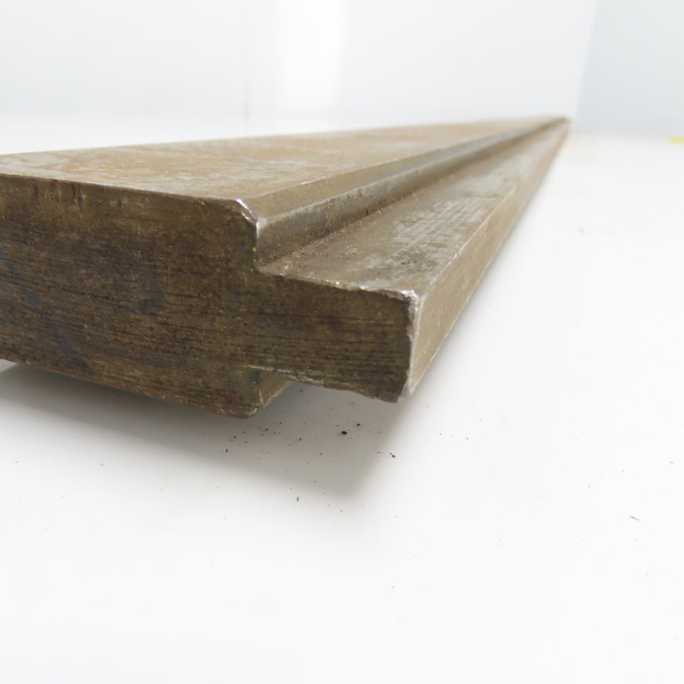 72-3/8" Long Press Brake 90° V-Forming Angle Die Block 1/2" Tang 3-1/8" Tall