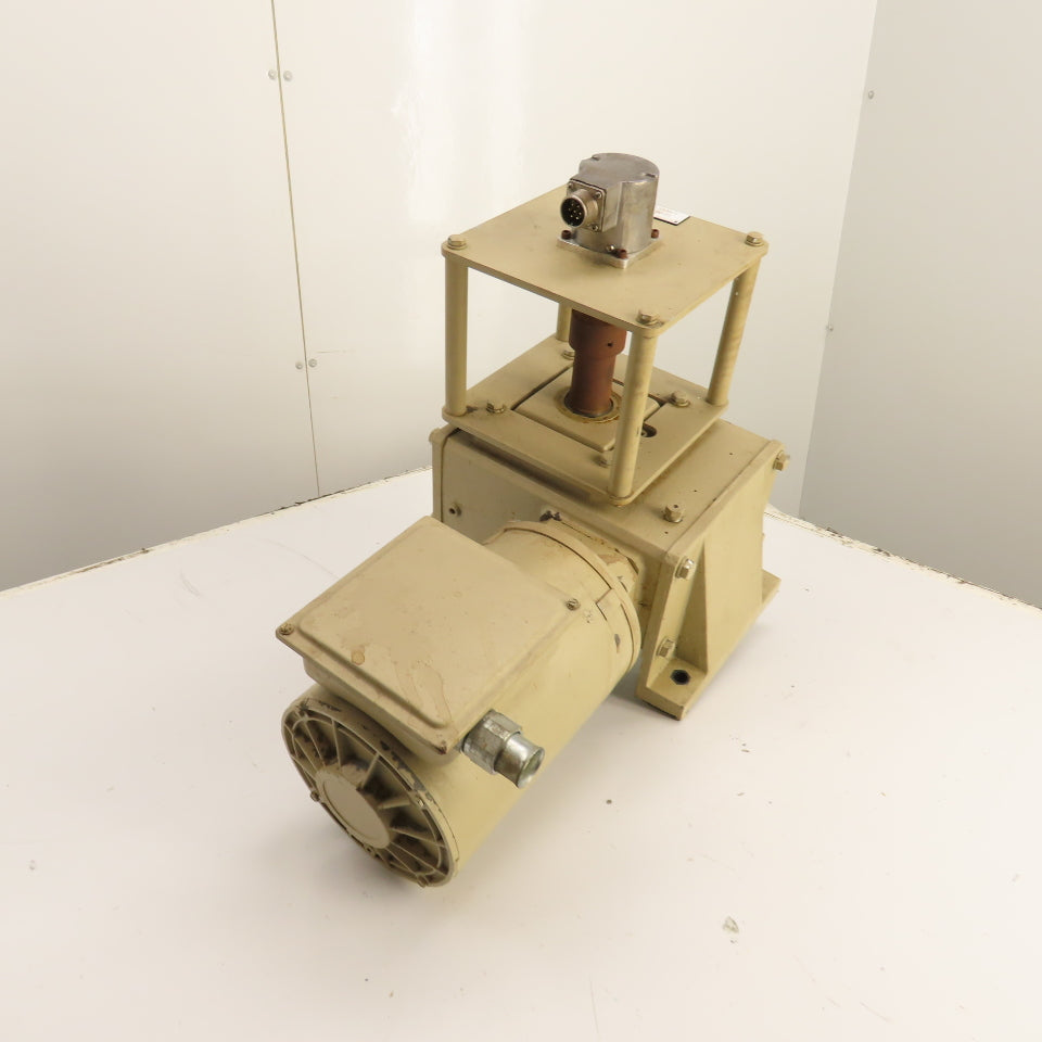 Dayton 4Z017C Right Angle Gear Motor 1HP 30:1 Ratio 58RPM 230/460V 3PH Tested