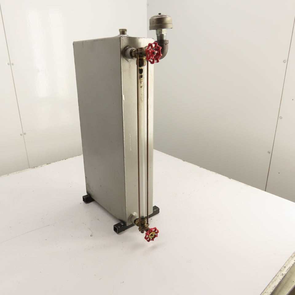 4.5 Gallon Steel Vertical Hydraulic Oil Reservoir Tank with Breather