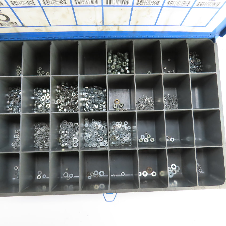 Durham 20" x 12" x 15" 4-Drawer Ball Bearing Parts Slide Storage Rack W/Bolts