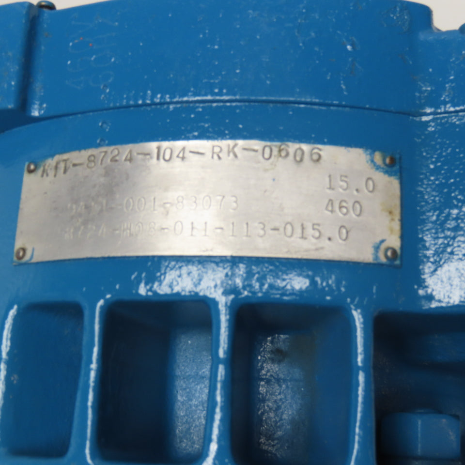 Baldor CCAM3783-4 3Hp 1750RPM 460V 3Ph AC Brake Motor 213C Frame