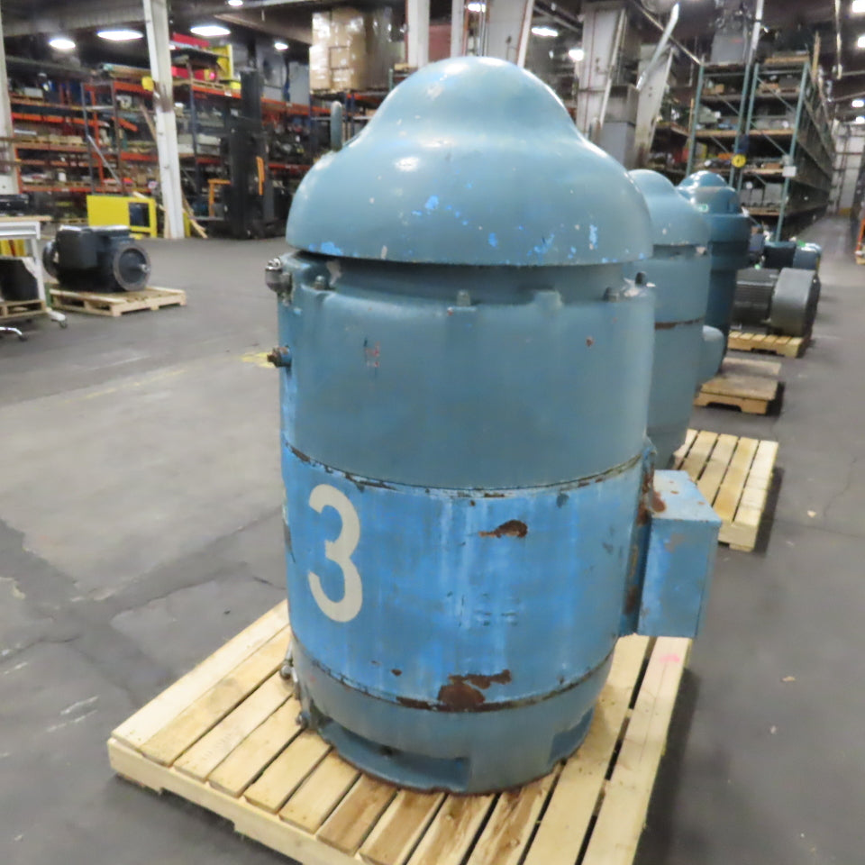U.S. Motors CFU 150HP 1800RPM Vertical AC Electric Motor 440V 3Ph 685-pFrame