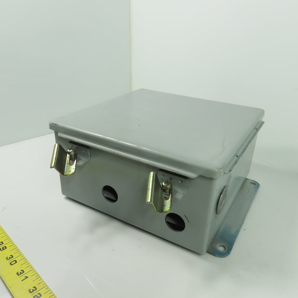 Hoffman A-808CH 8" x 8" x 4" Electrical Enclosure JIC Box NEMA Type 12