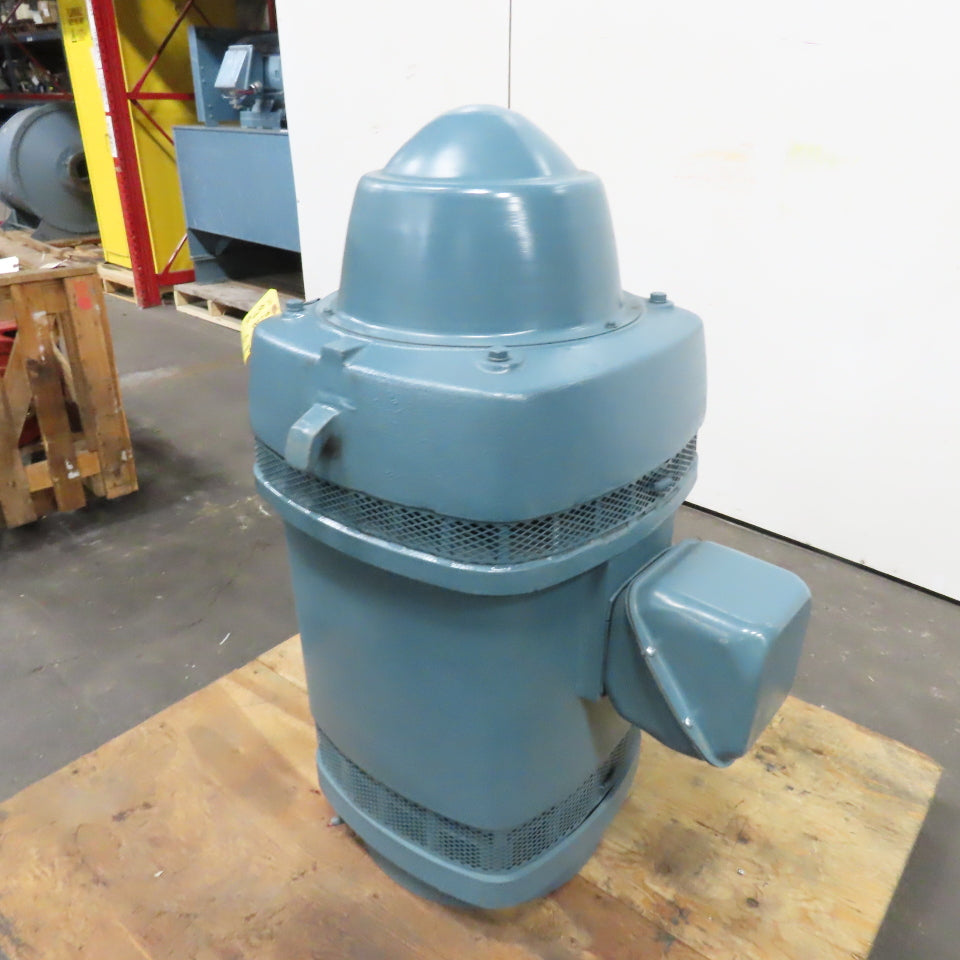 U.S. Electrical Motors RU 125HP High Thrust Vertical AC Motor 460V 3Ph 405TP