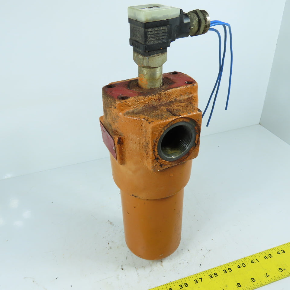 HYDAC DFBHHC240G10A1.1 High Pressure Hydraulic Filter Assembly 420 Bar Max 1.25"
