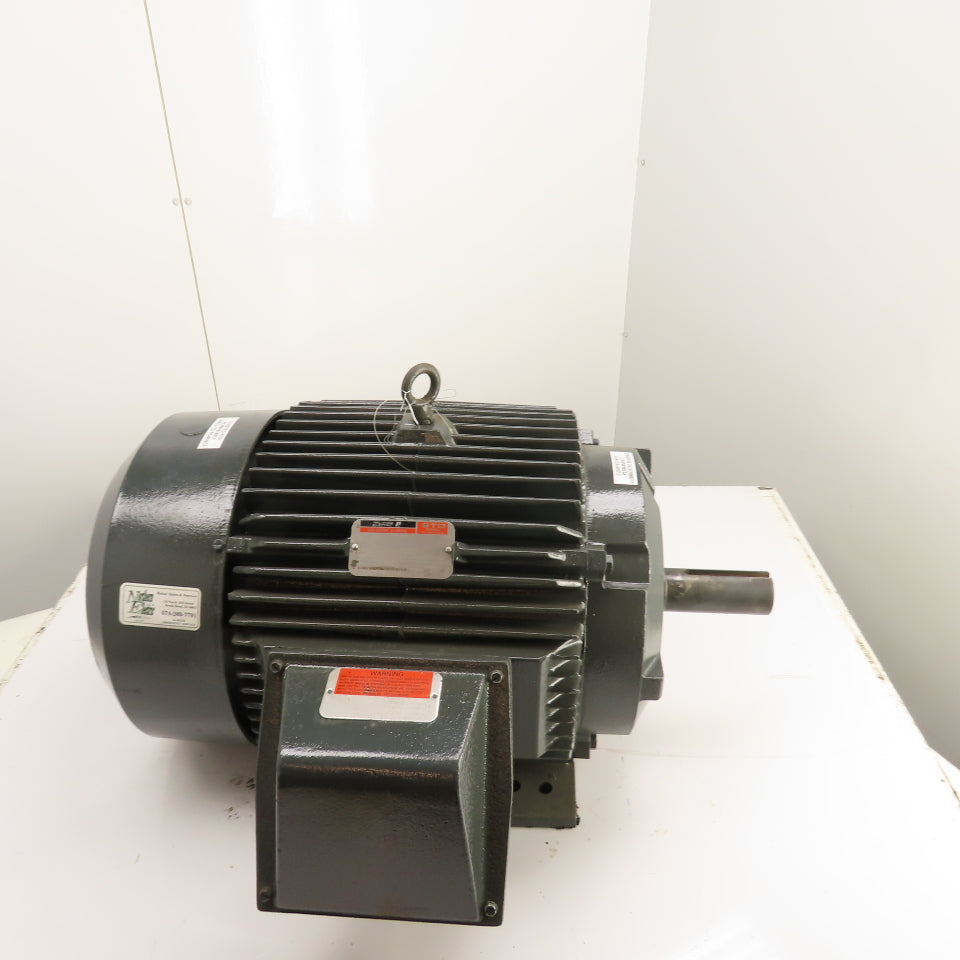 Reliance 1MAF78989 30HP Duty Master AC Motor 230/460V 3Ph 1775RPM 326T Frame