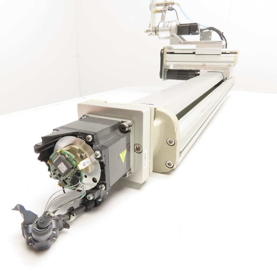 IAI IS-SXM-N-8-100-AQ-G1-SP 600 x 100mm Cross Travel Pick And Place Needs Motor