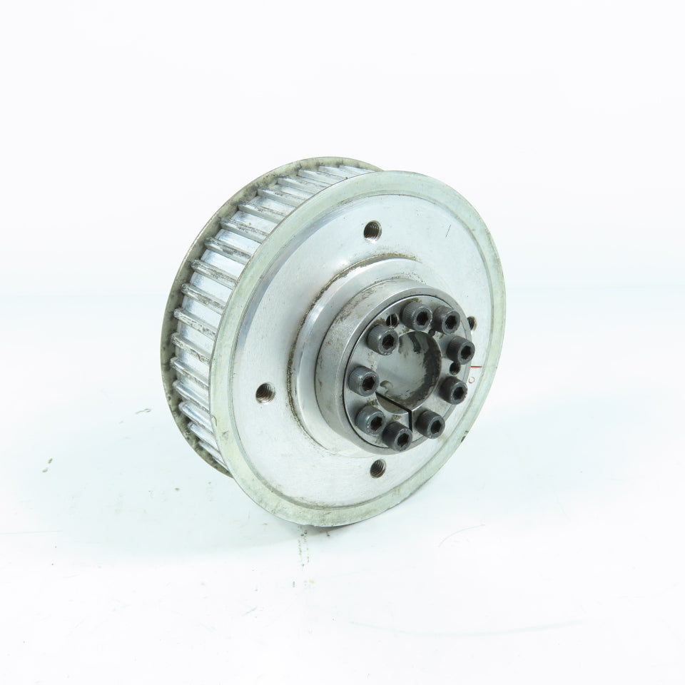 E5110051 Synchronous Timing Belt Pulley W/Keyless Lock 5.625"OD x 1.41" W