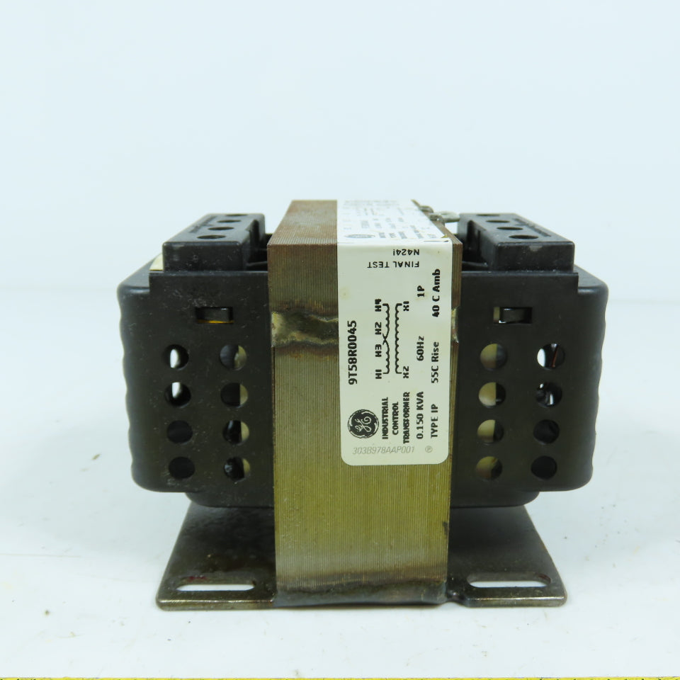 GE 9T58R0045 0.150KVA Industrial Control Transformer 240/480V Primary 1Ph