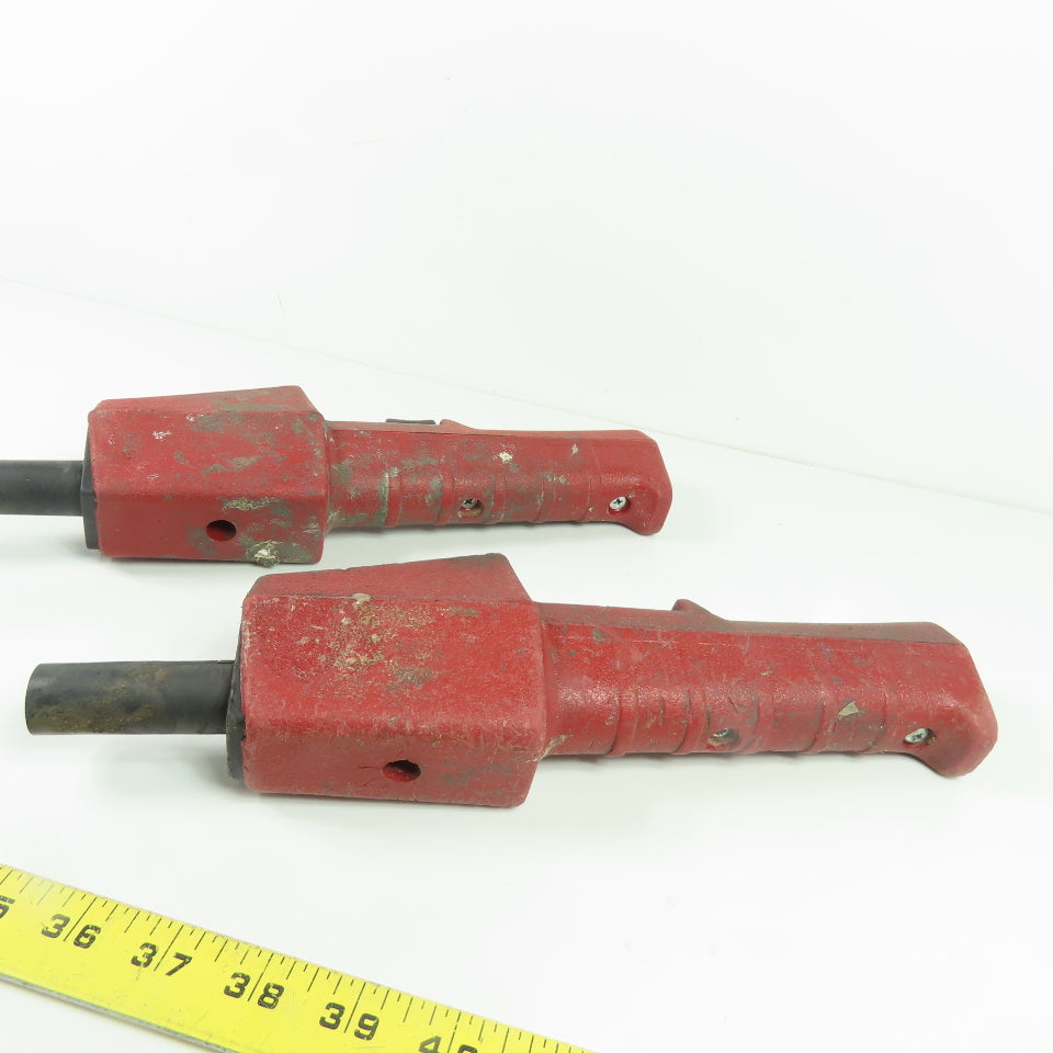 2-Button Up/Down Hoist Pendant Control Station (Missing Button) Lot Of 2