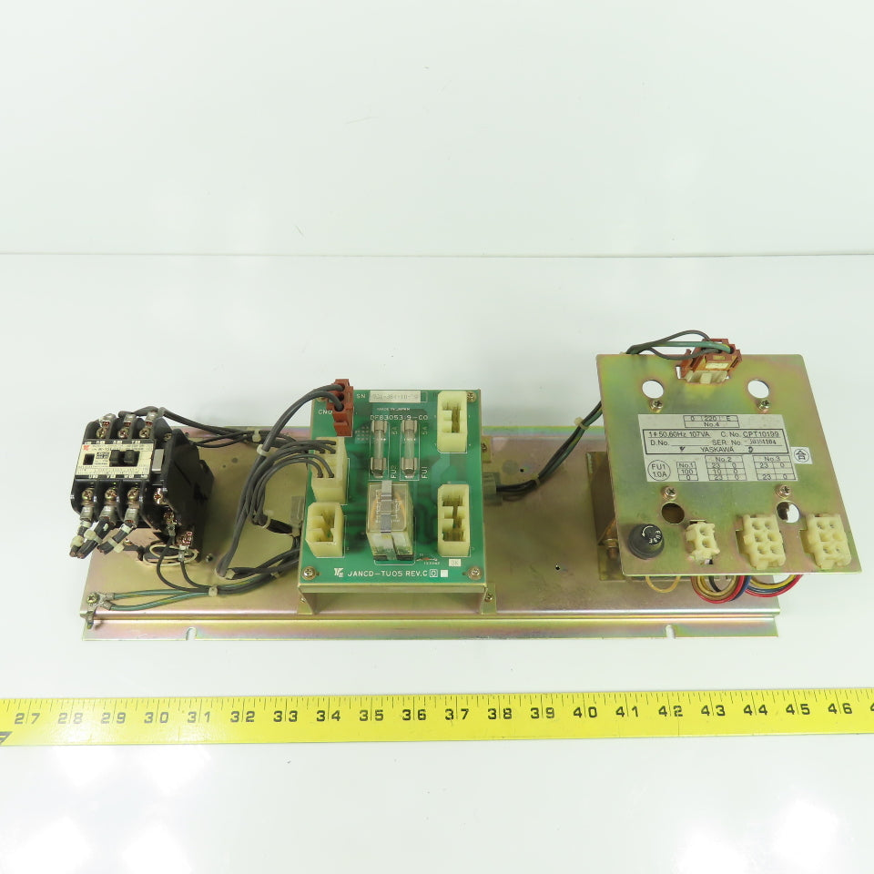 Yaskawa JZNC-TU58 Power Supply Module Assembly 107VA JANCD-TU05 Rev.C Board