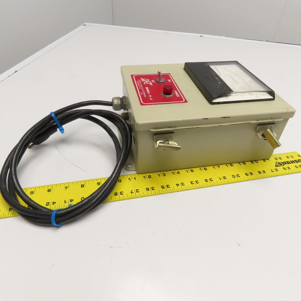 Dover Flexo TI-2 TI-2B Tension Monitor 117V 60Hz Needs New Meter