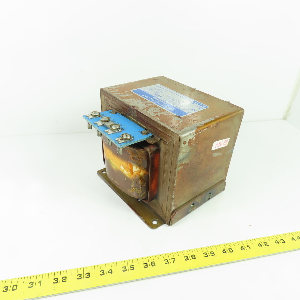 General Electric 9T58B55 3.0 KVA Transformer 1Ph 110/120V Sec 220/480V Pri