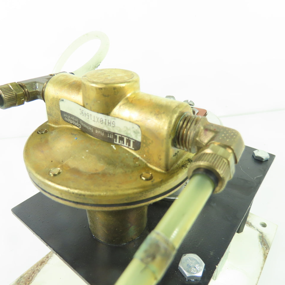 ITT Conoflow GPH102863 Arkspanning Pressure Gauge Control Assembly 85lb Capacity
