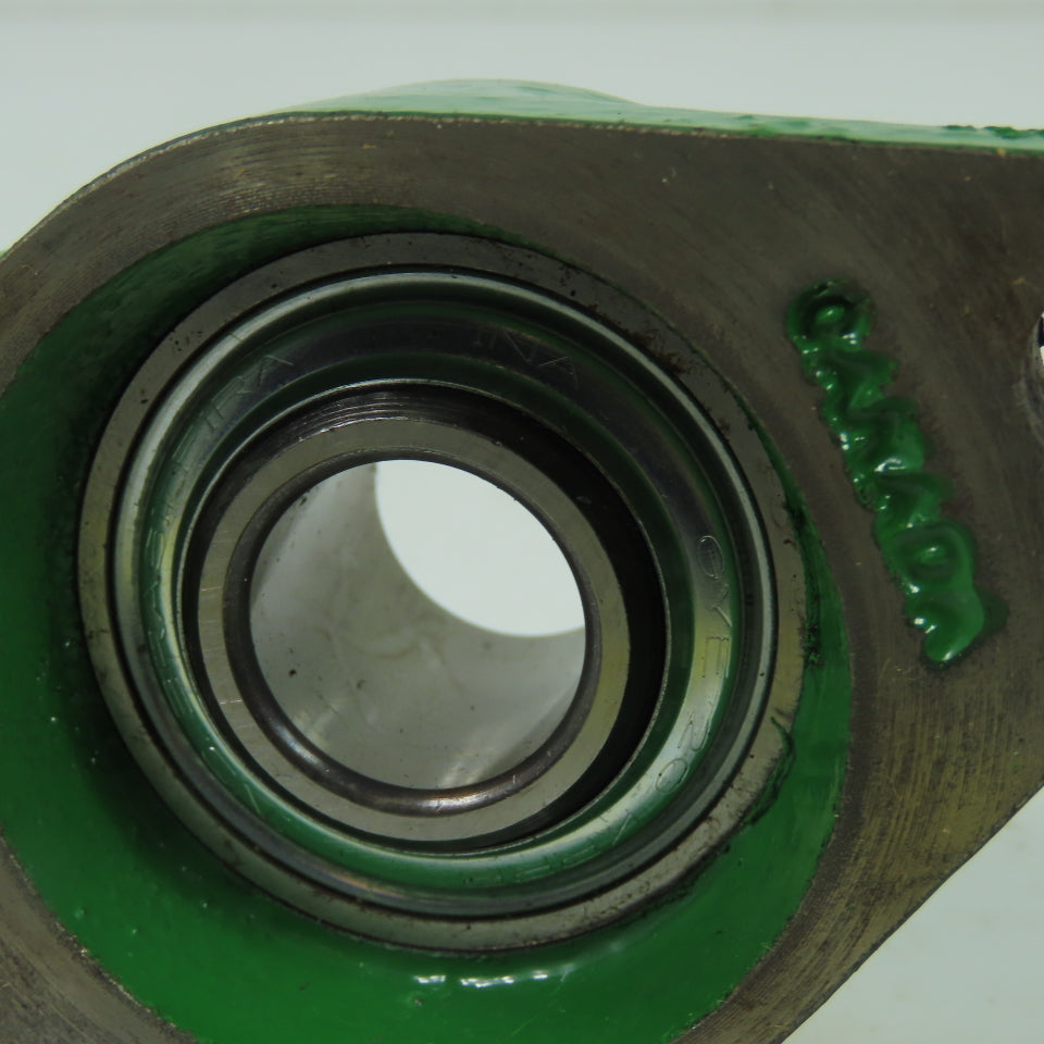INA RCJTY20 2-Bolt Flange Mount Ball Bearing 20mm Bore Cast Iron Housing