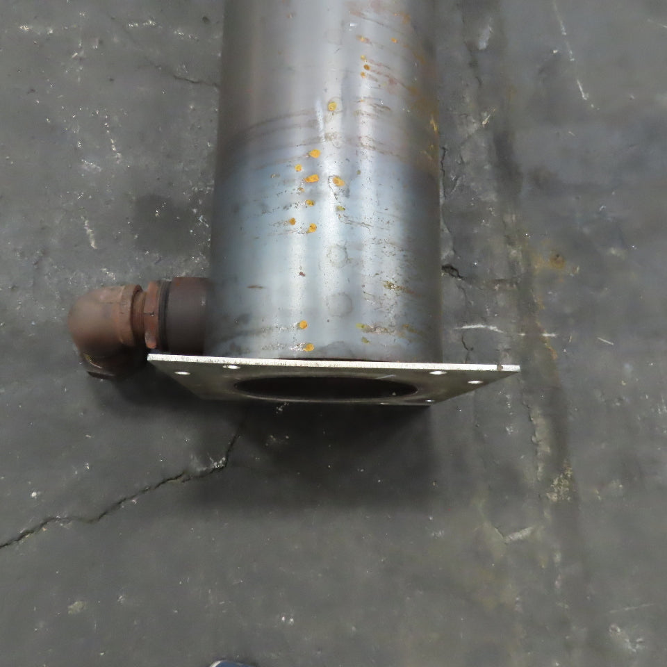 9"ID x 48" Stainless Steel Insulated Jacketed Hollow Heat Exchanger Tunnel