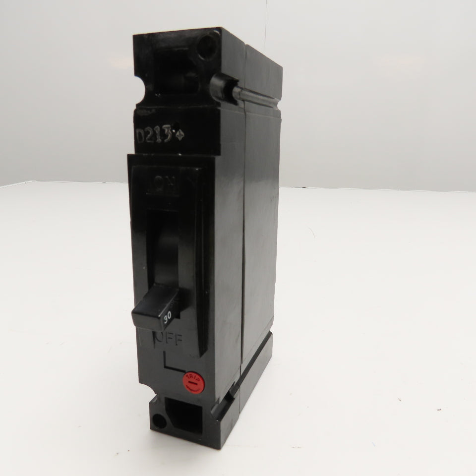 General Electric TED114030 30A 460VAC 125VDC 1 Pole Circuit Breaker