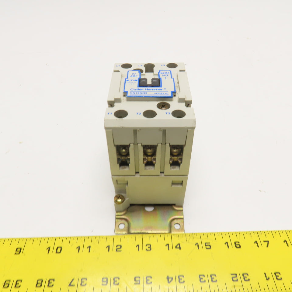 Cutler Hammer CN15DN3 Size 1 Starter 274A 10Hp 600V Max 110/102V Coil