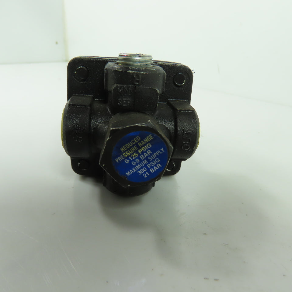 Watts FluidAir R113-02C Z15 Pneumatic Pressure Regulator 125PSI Max Supp. 300PSI