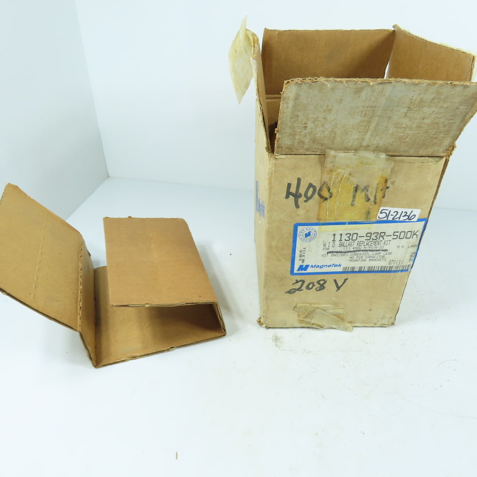 MagneTek 1130-93R-500K 400W Metal Halide Ballast Kit M59/H33 Quad Tap