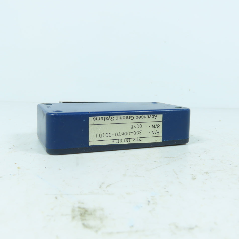 Advanced Graphic Systems 300-00670-00(B) PTR Module Interface Control Unit