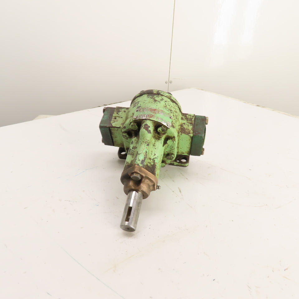 Geo. D. Roper Corp. 1K10 Hydraulic Gear Pump 1" Shaft Flanged Ports