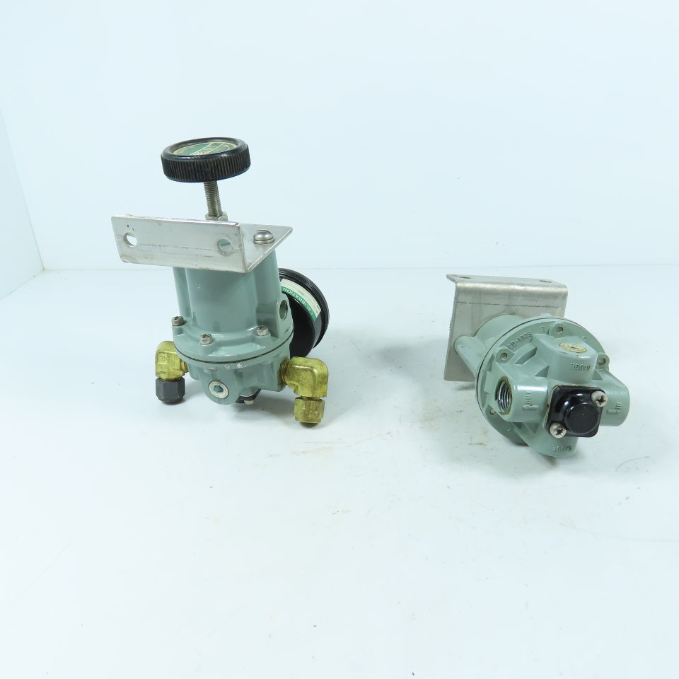 Beloit MC2-75-120C Pressure Regulators 150 PSI Range w/ 1 Gauge Lot of 2