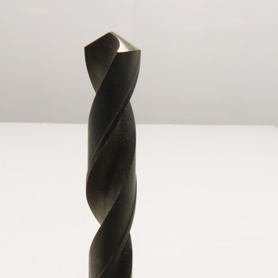 PTD 13.50mm Dia. 2 Flute Twist Drill MT2 Taper Shank 8-1/2" OAL