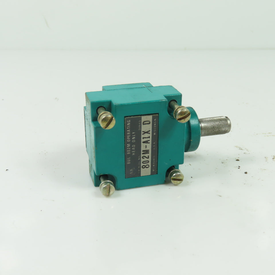 Allen-Bradley 802M-A1X Operating Head Only for Limit Switch Ser D