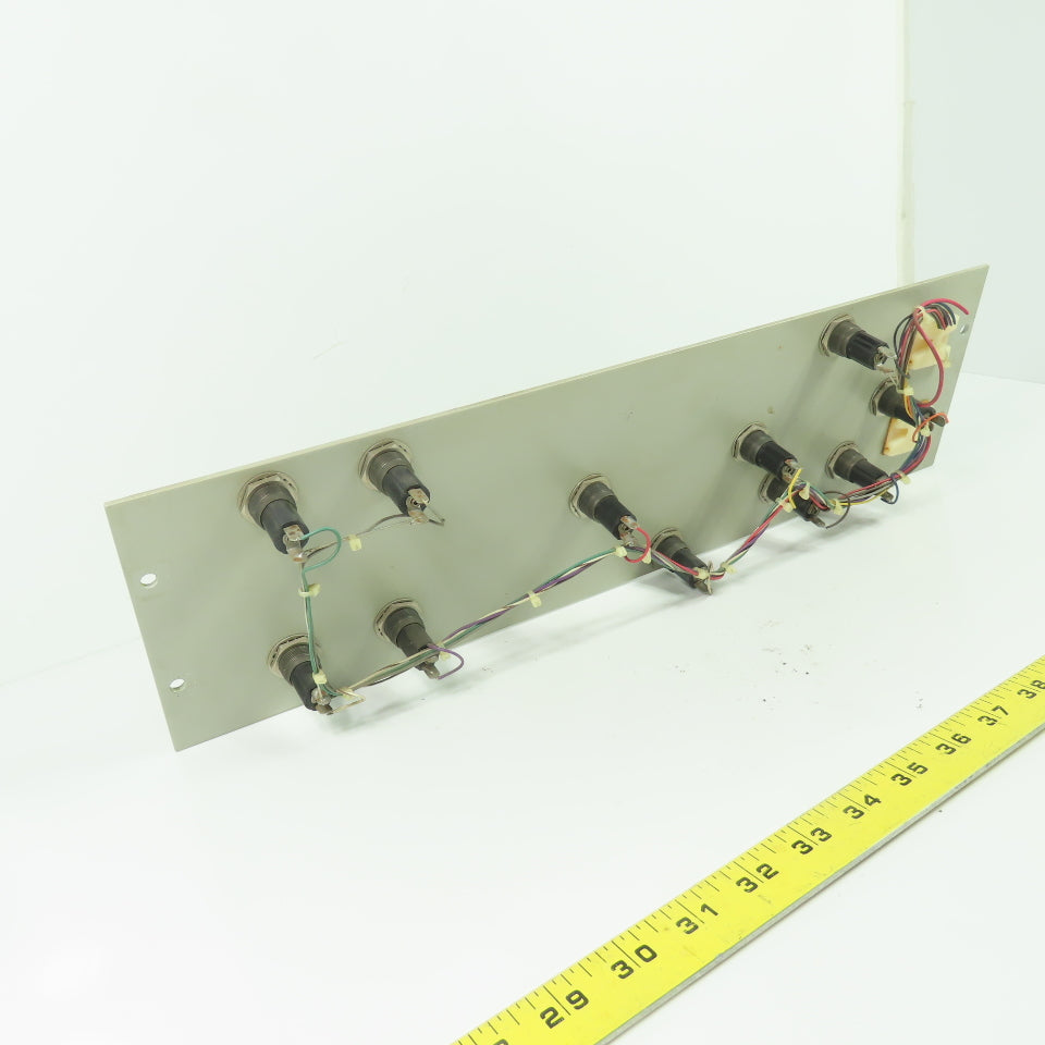Automatic Deceleration & Drag Cycle Indicator Control Panel 19" x 5-1/4"