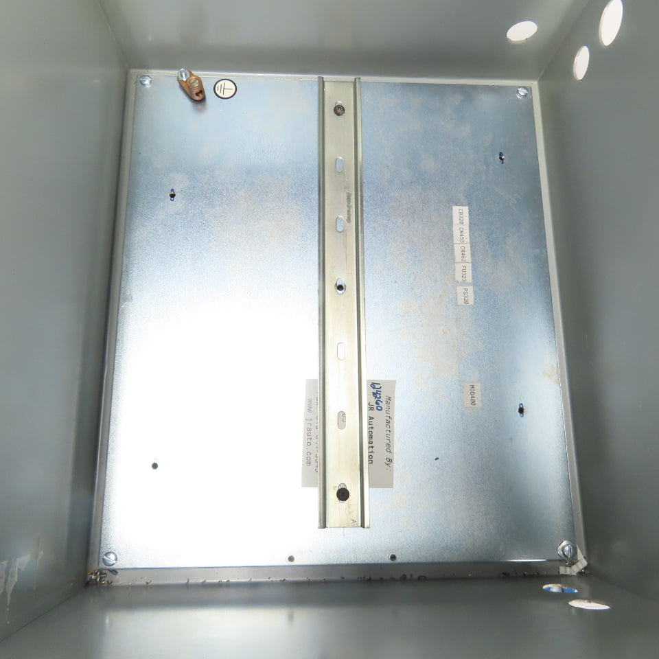 Hoffman A16148CH NEMA 12 13 Electrical Enclosure W/ Pilot Lights 16" x 14" x 8"