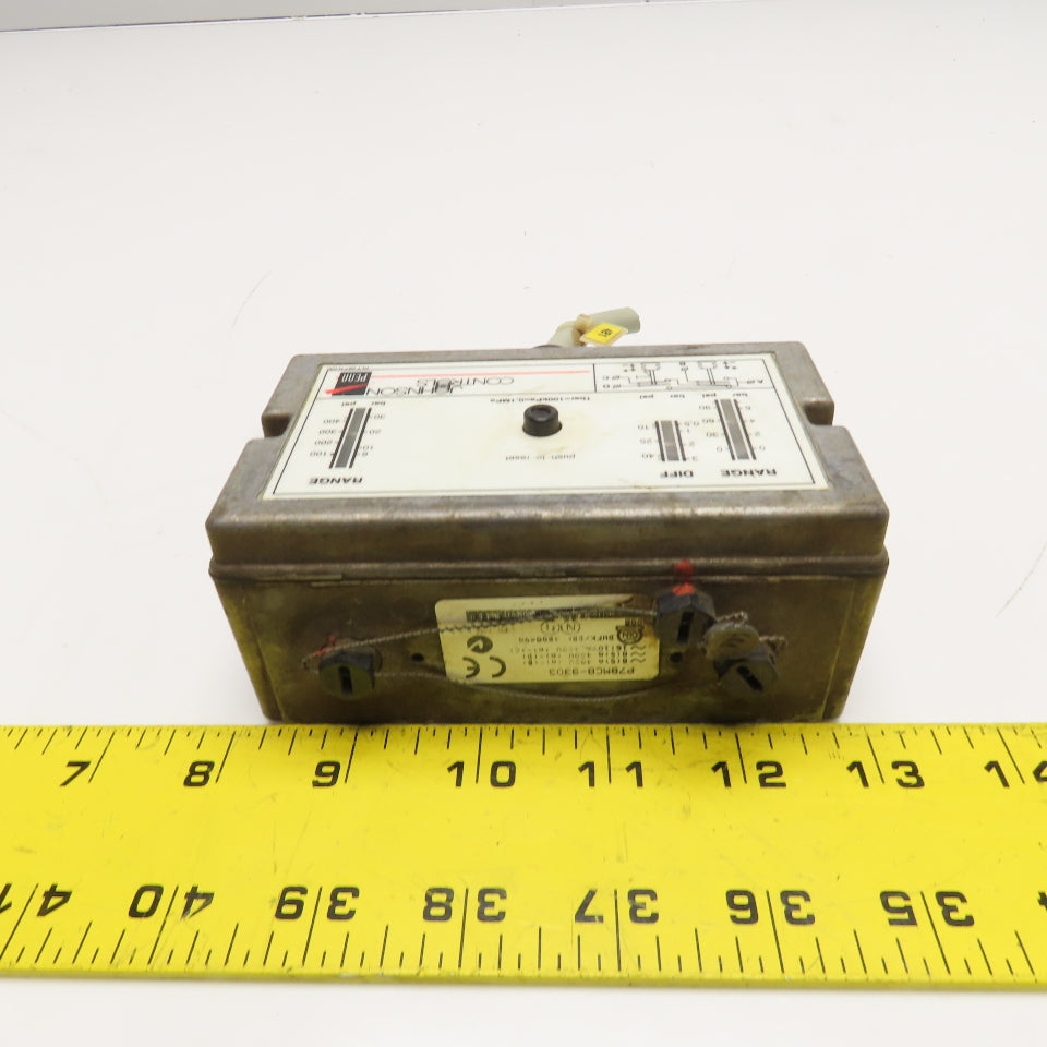 Johnson Controls P78MCB-9303 Pressure Control Switch 1-400PSI 6-30Bar