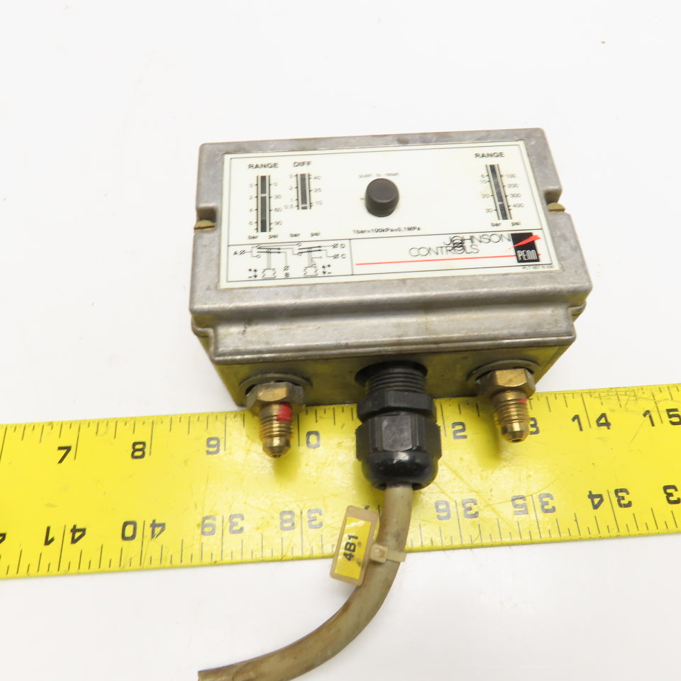 Johnson Controls P78MCB-9303 Pressure Control Switch 100-400PSI 6-30Bar
