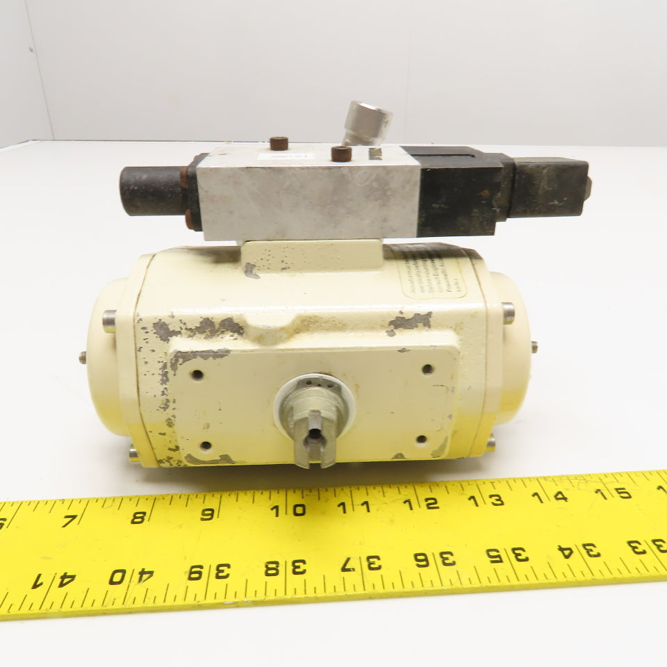 El-O-Matic ESA-40-4/A 2" Tri Clamp Sanitary Butterfly Valve Actuator 24VDC Coil