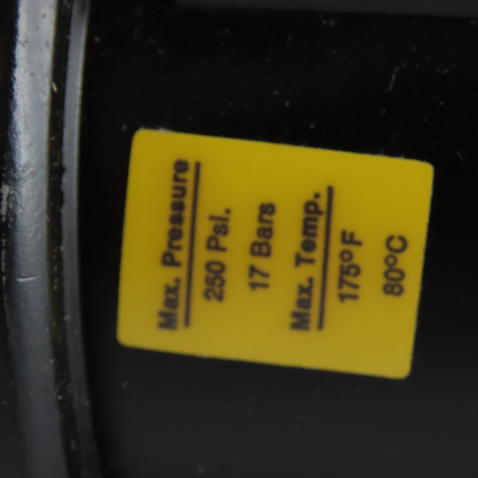 Parker 08F73AB Pneumatic Filter 1-1/2" NPT 250 PSI 175F