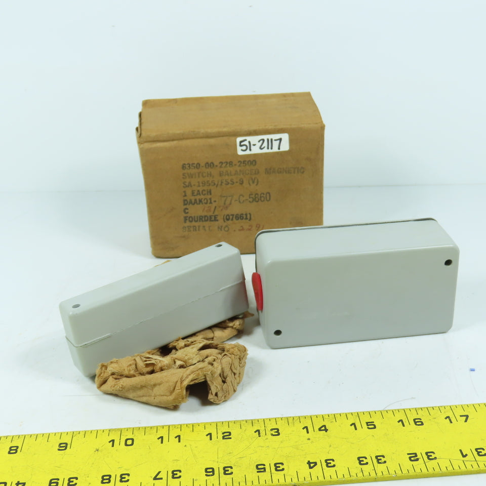 Fourdee 6350-00-228-2500 SA-1955/FSS-9(V) Balanced Magnetic Switch