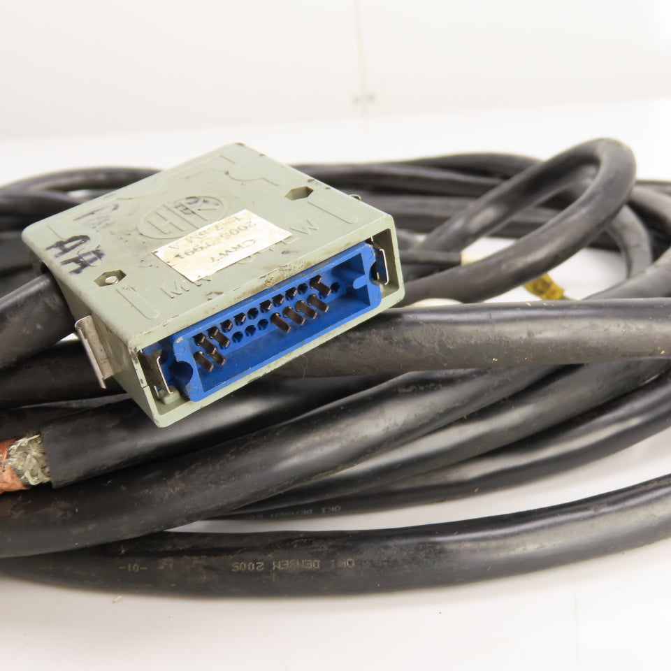 Fanuc 2005-T991 CRW7 Industrial Robot Cable Assembly 7.5 Meters 24-Pin
