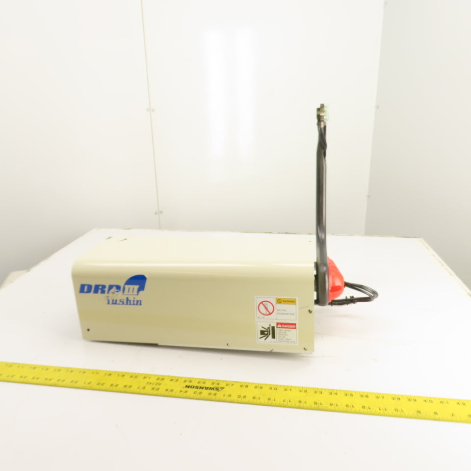 Yushin DRDIII-S40 Sprue Picker Robot Arm 200-230V 1Ph 750VA Carbon Fiber