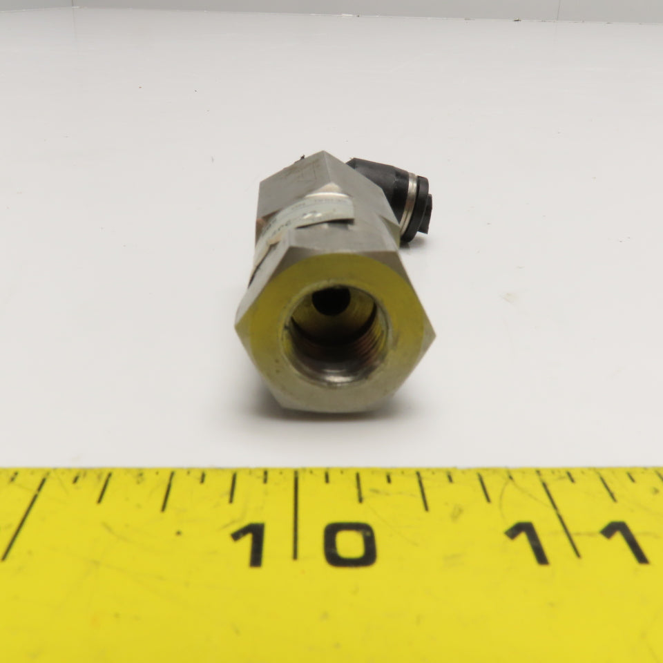 CV-202J-32 G1/4 Inline Stainless Steel Check Valve
