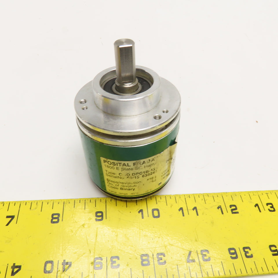Posital Fraba OCD-DCP1B-1212-C100-HCC 10-30V Rotary Encoder 4096 Steps/Rev