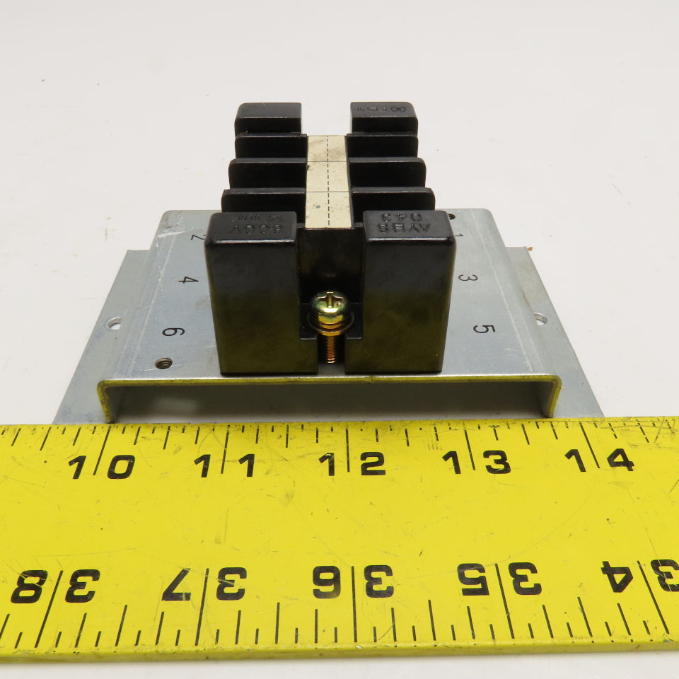 Fanuc A05B-2408-C092 600V Terminal Block