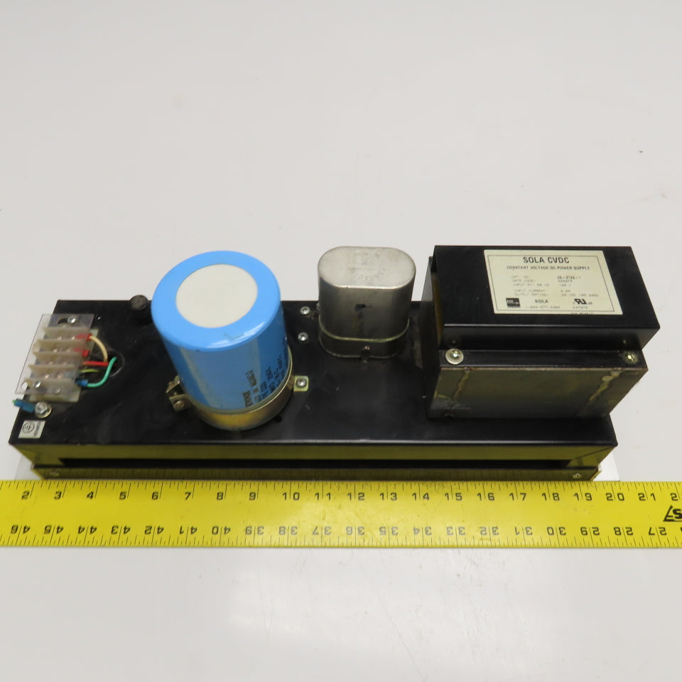 Sola 28-2126-1 Constant Voltage DC Power Supply 120V 24VDC Output