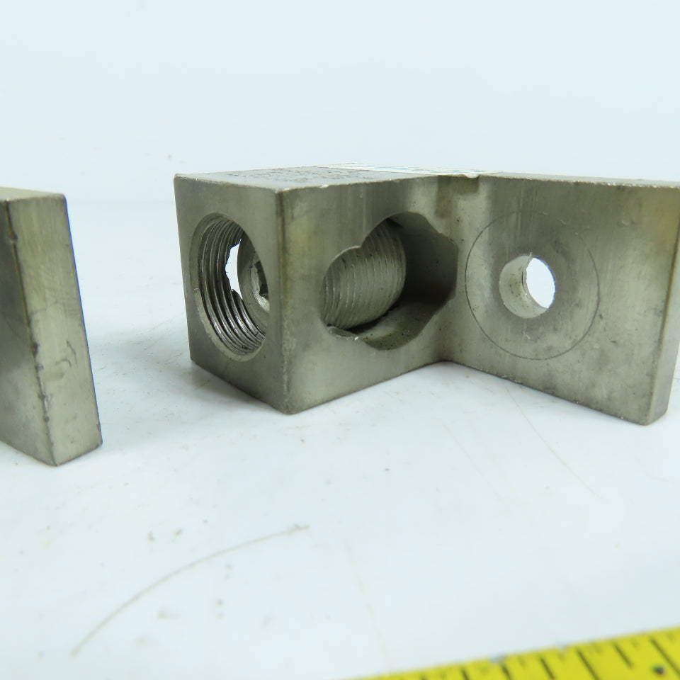 Ilsco TA-250-S Aluminum Mechanical Lug 600V 250MCM-6AWG Lot of 3